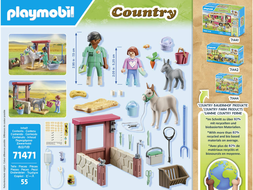Playmobil Country Veterinária de Quinta 71471