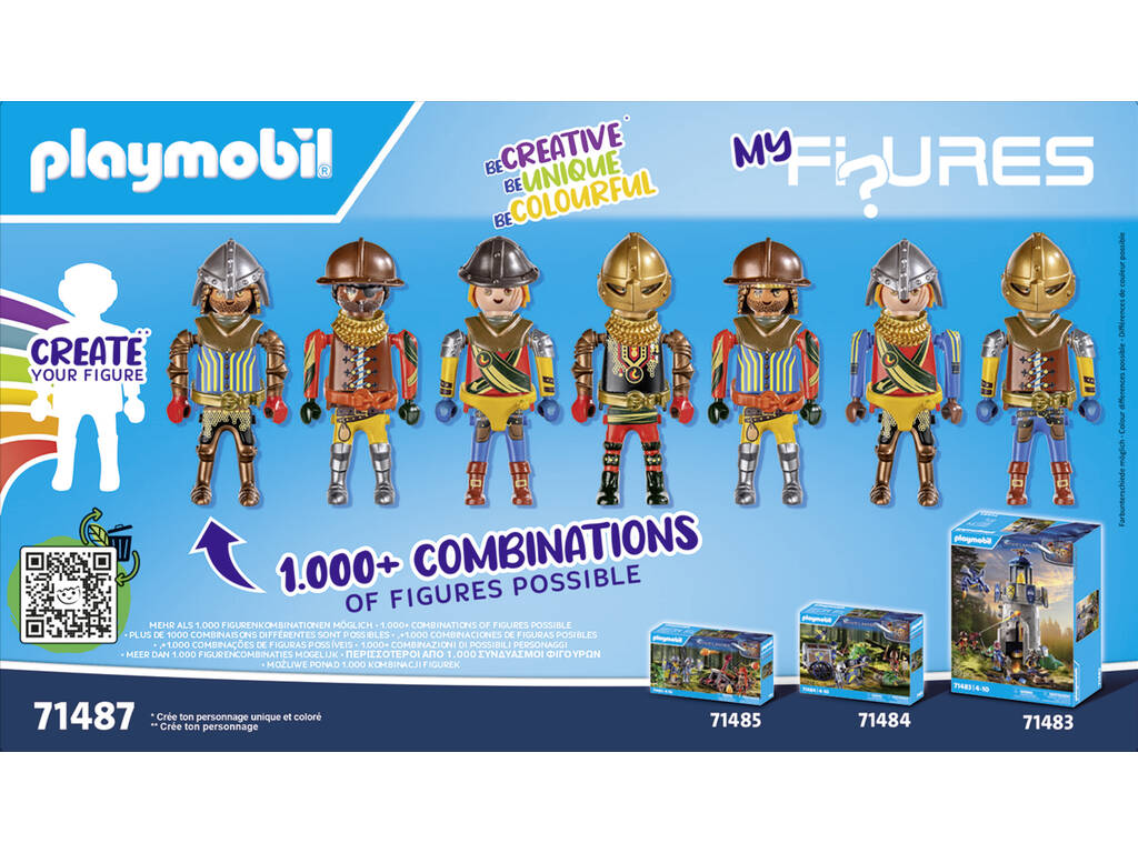 Playmobil Novelmore My Figures Cavalieri Novelmore 71487