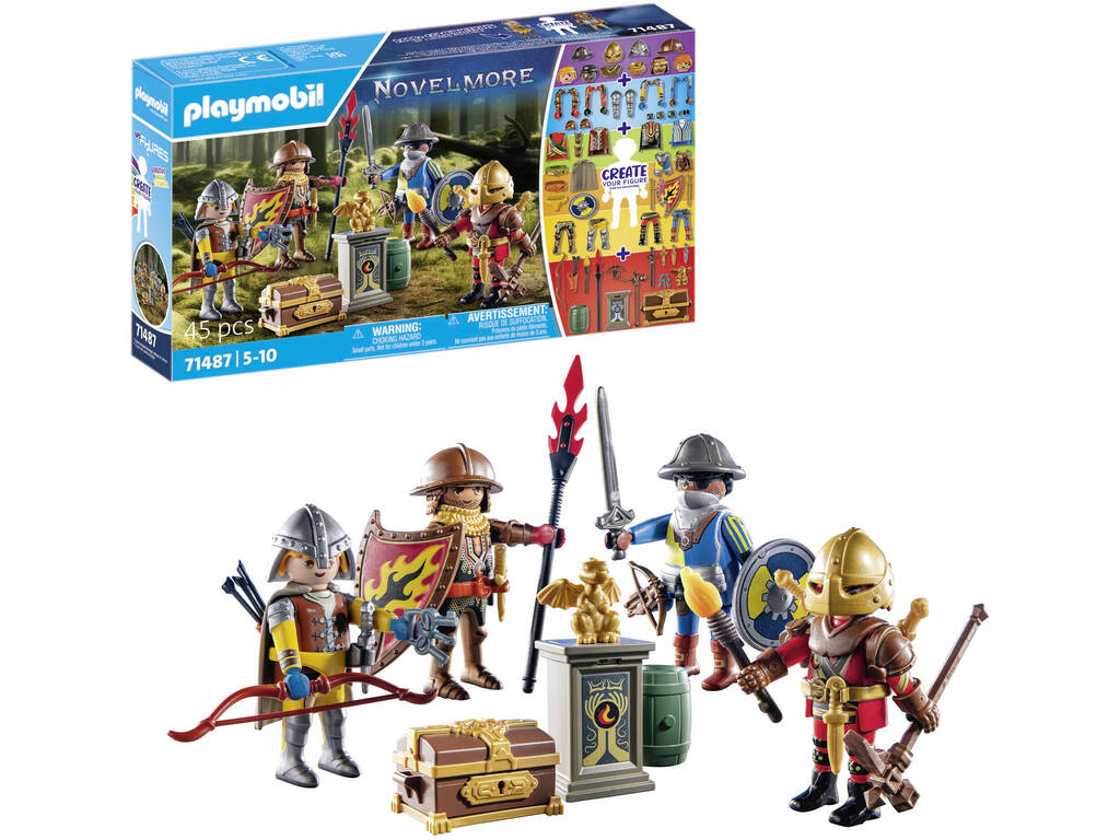 Playmobil Novelmore My Figures Cavalieri Novelmore 71487