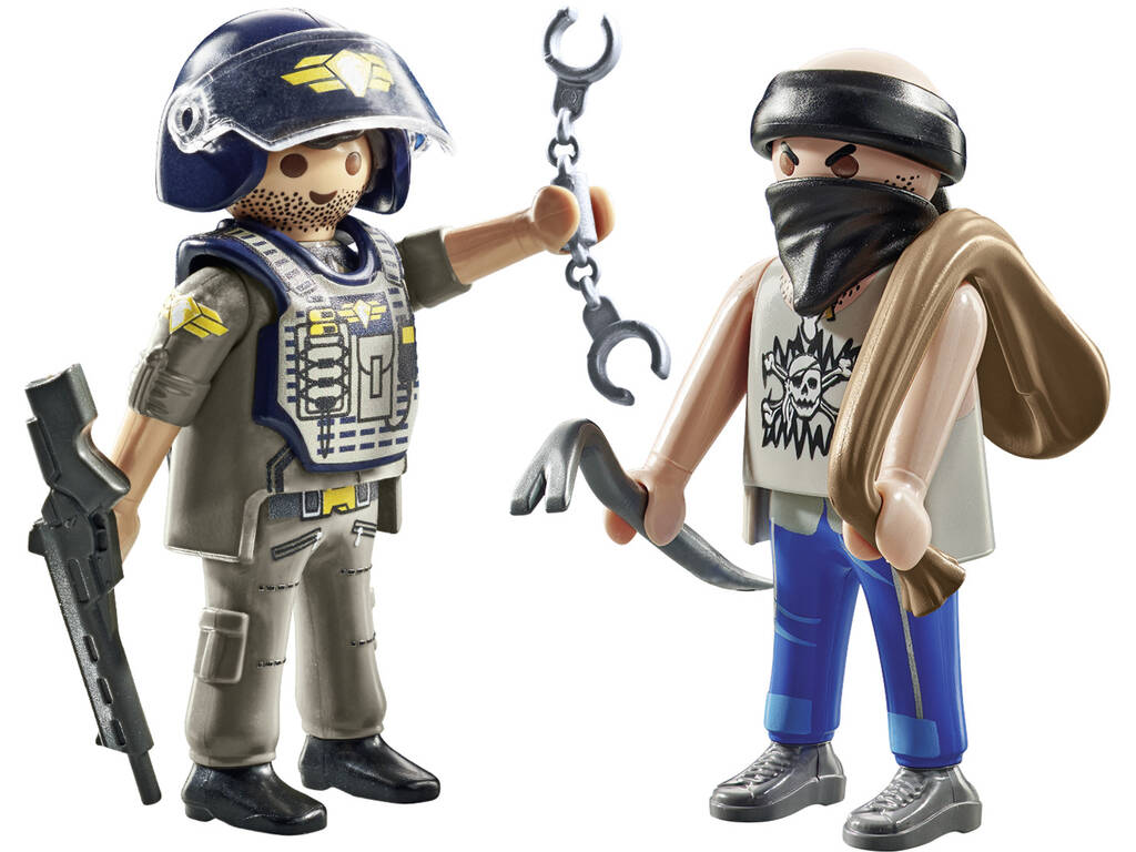 Playmobil Duopack Police avec voleur 71505