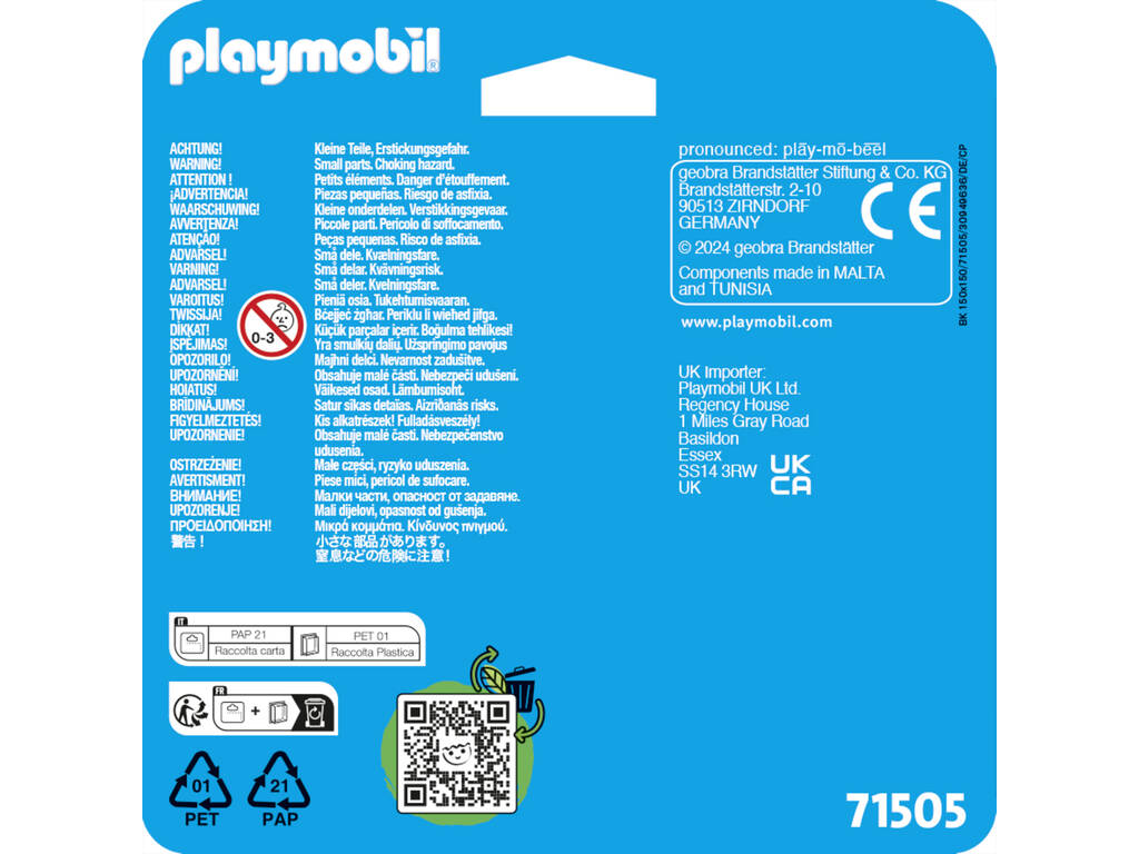 Playmobil Duopack Police avec voleur 71505