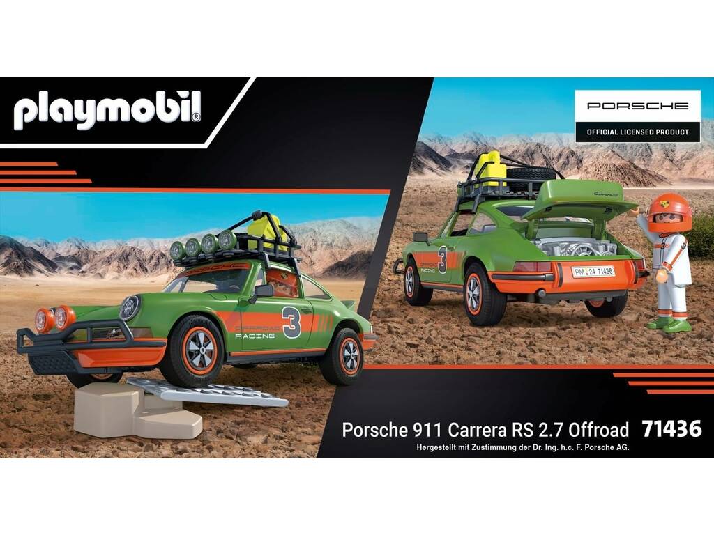 Playmobil Porsche 911 Carrera RS 2.7 Offroad 71436