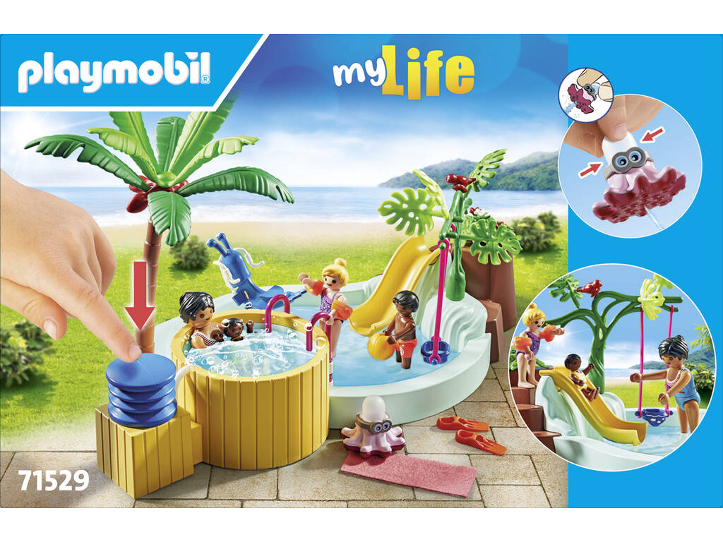 Playmobil My Life Piscina per bambini con Spa 71529