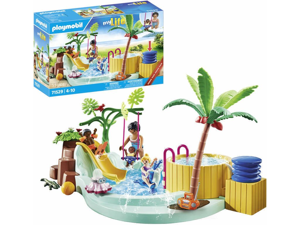 Playmobil My Life Piscina per bambini con Spa 71529