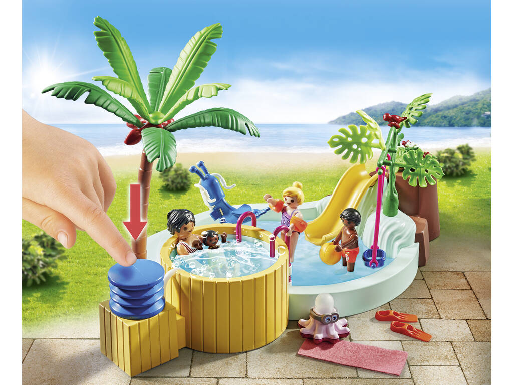 Playmobil My Life Piscina per bambini con Spa 71529