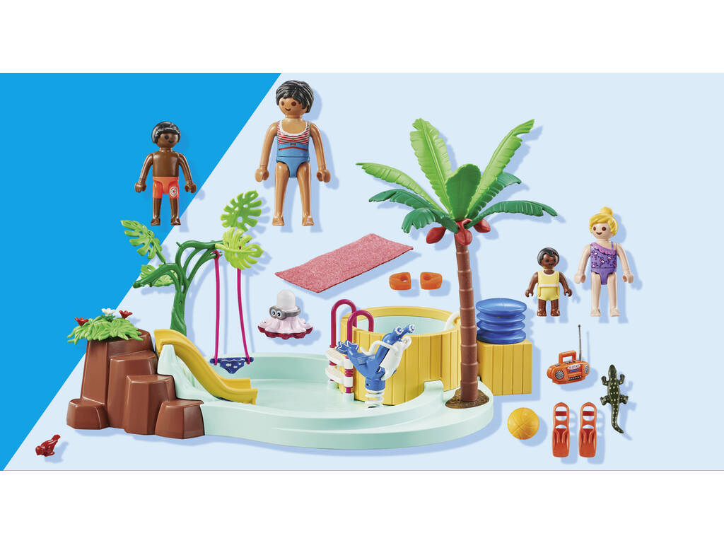 Playmobil My Life Piscina per bambini con Spa 71529