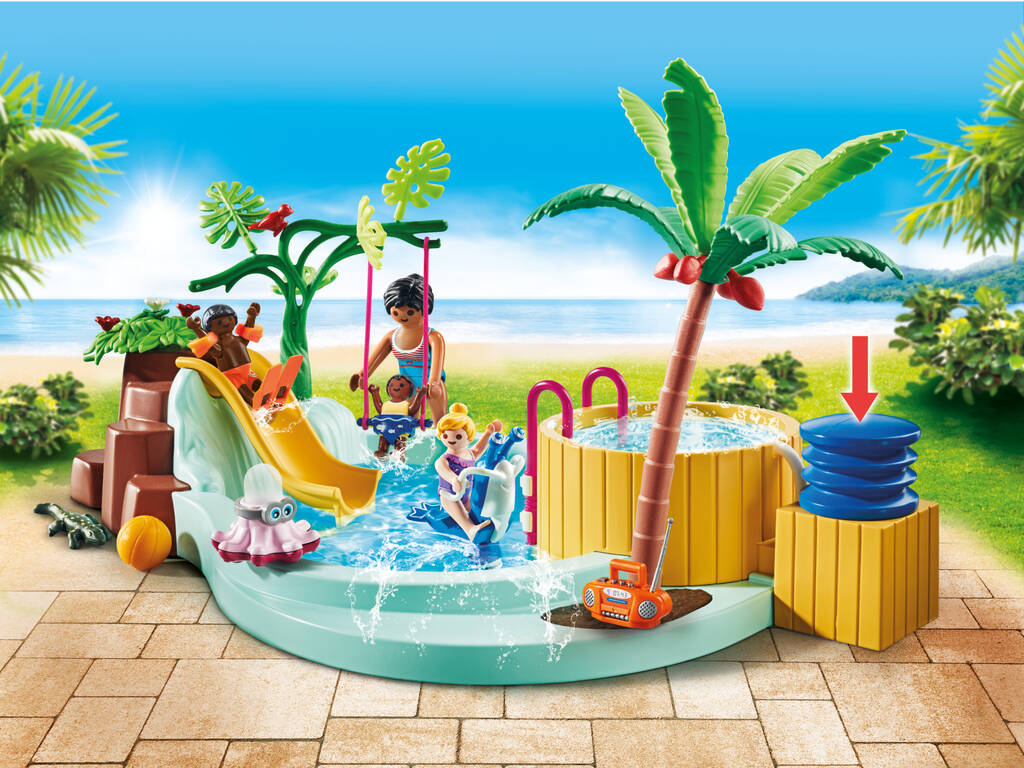 Playmobil My Life Piscina per bambini con Spa 71529