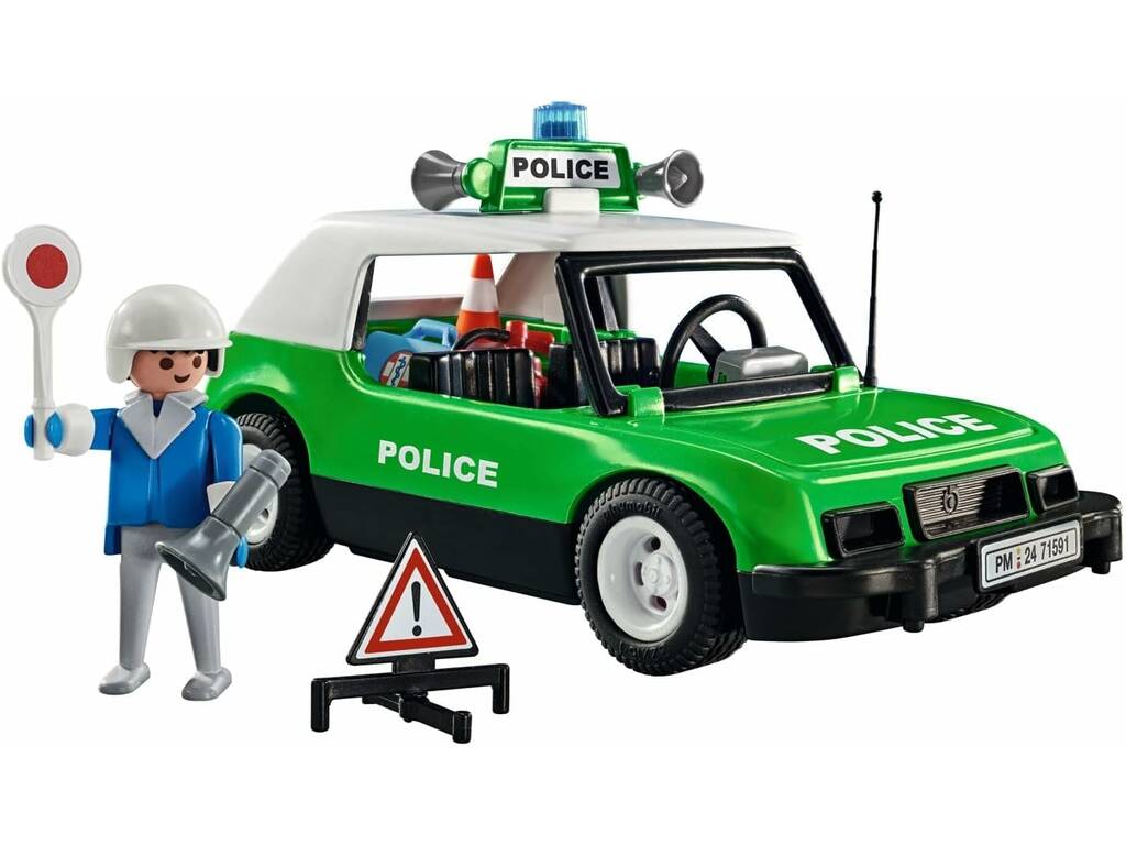 Playmobil Voiture de police classique 71591