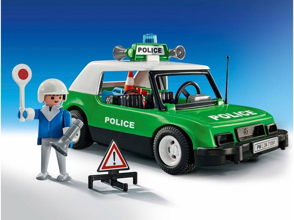 Playmobil Voiture de police classique 71591