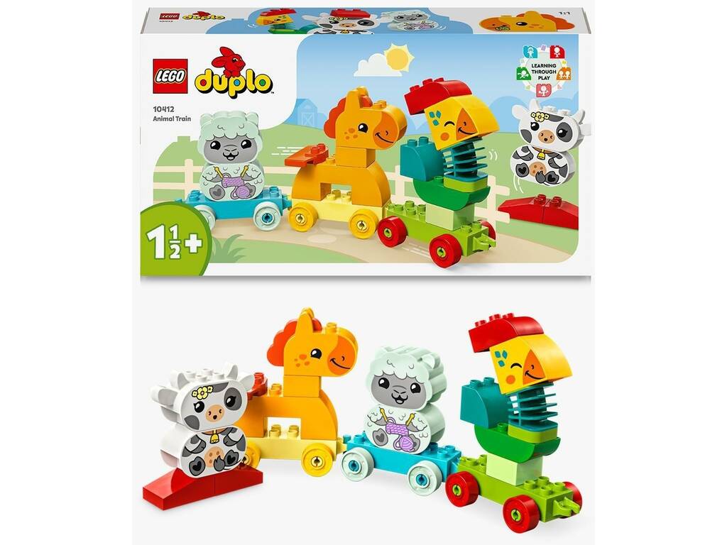 Lego Duplo Treno degli animali 10412