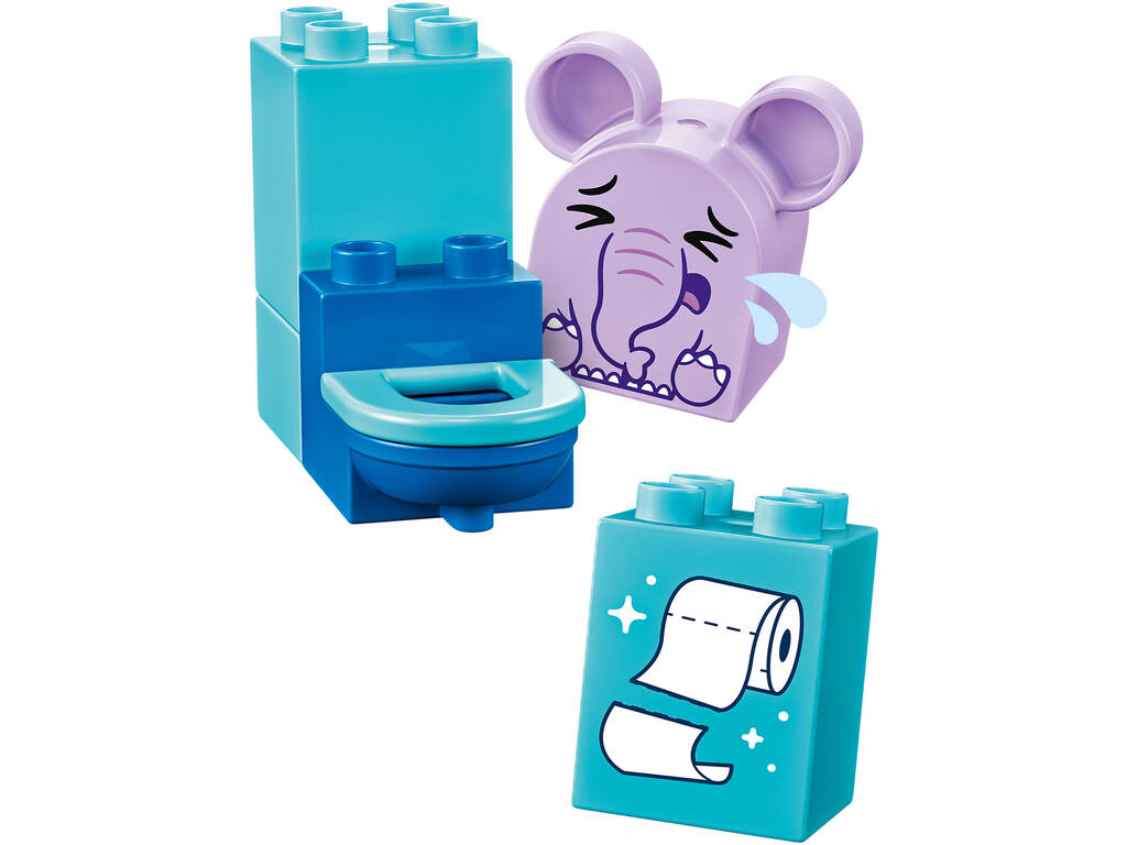 Lego Duplo routine quotidiana: il momento del bagnetto 10413