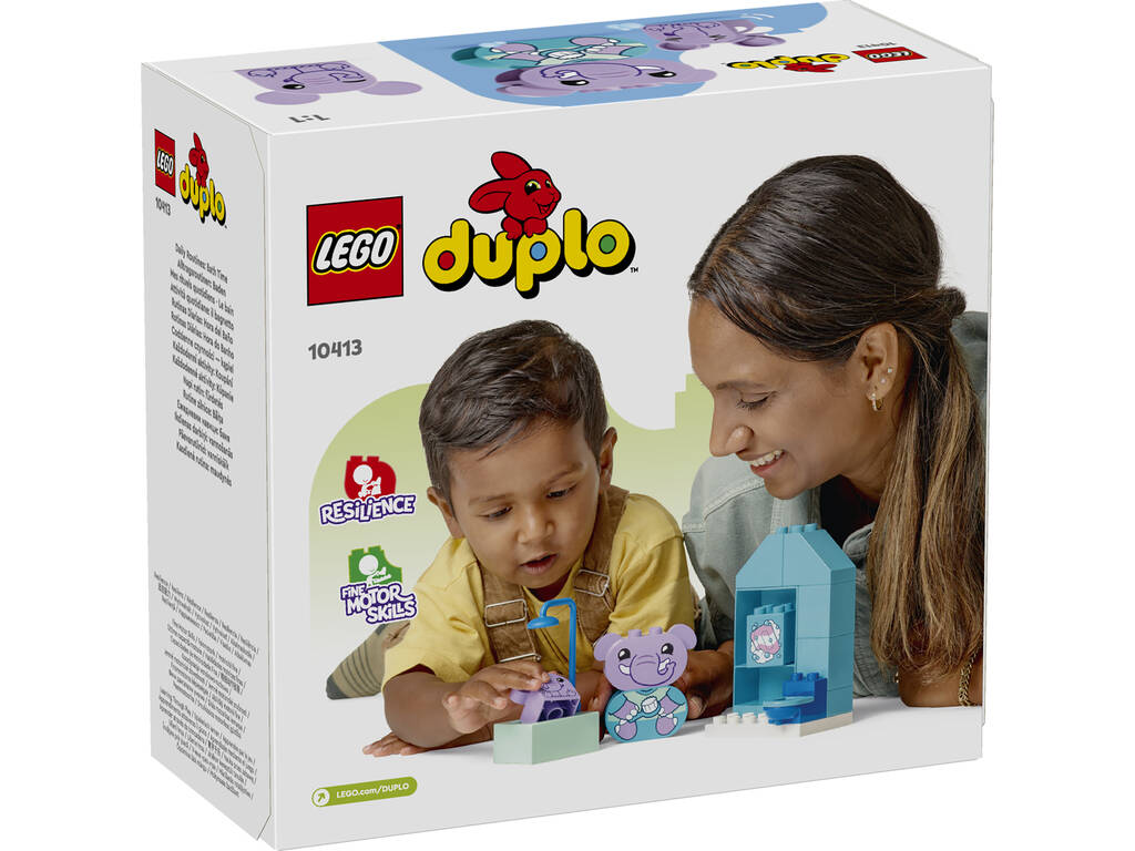 Lego Duplo routine quotidiana: il momento del bagnetto 10413