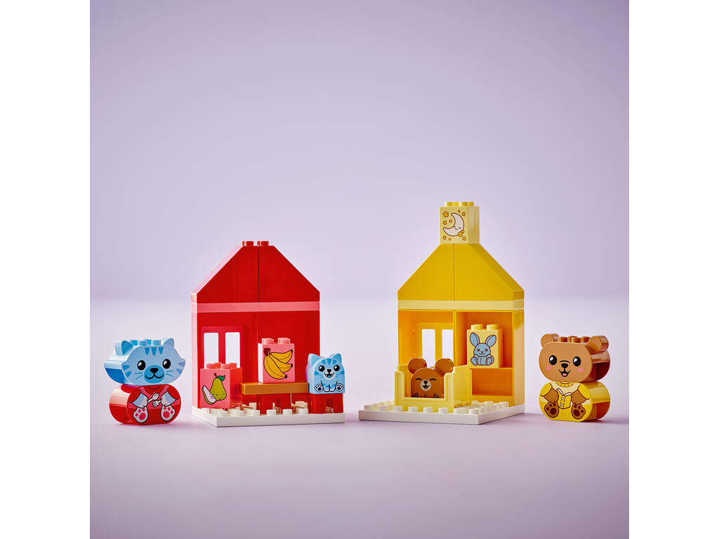 Lego Duplo routine quotidiana: mangiare e dormire 10414