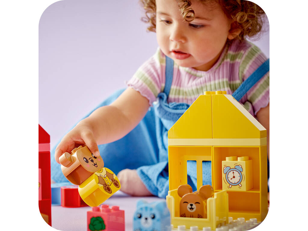 Lego Duplo routine quotidiana: mangiare e dormire 10414