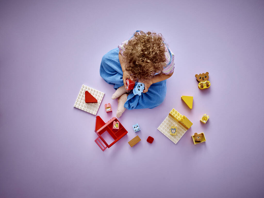 Lego Duplo routine quotidiana: mangiare e dormire 10414