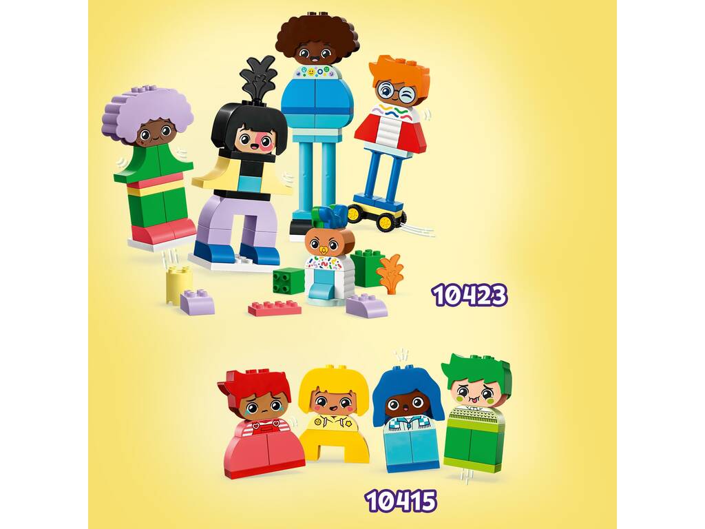 Lego Duplo Persone costruibili con grandi emozioni 10423