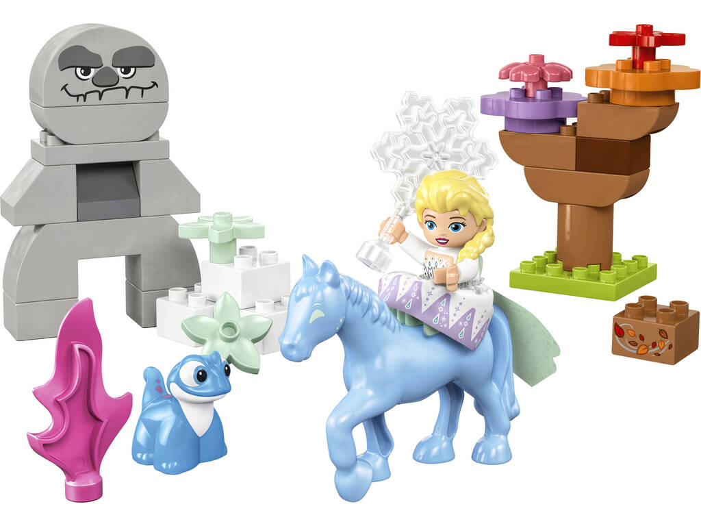 Lego Duplo Disney Frozen Elsa e Bruni nella foresta incantata 10418