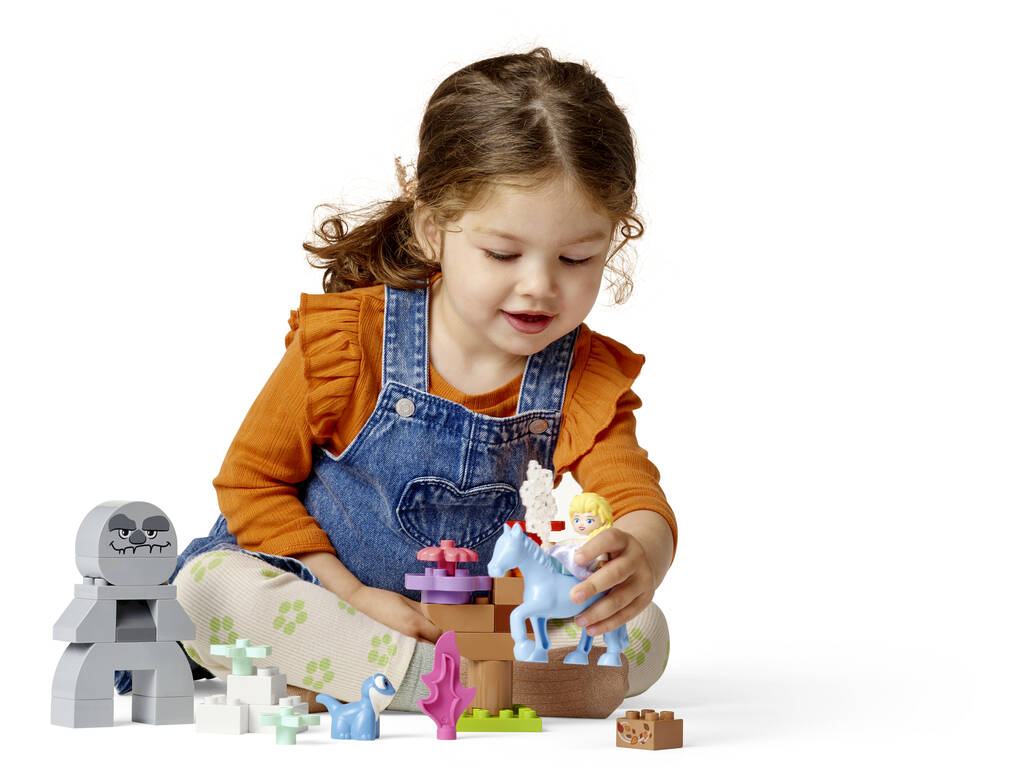 Lego Duplo Disney Frozen Elsa e Bruni nella foresta incantata 10418