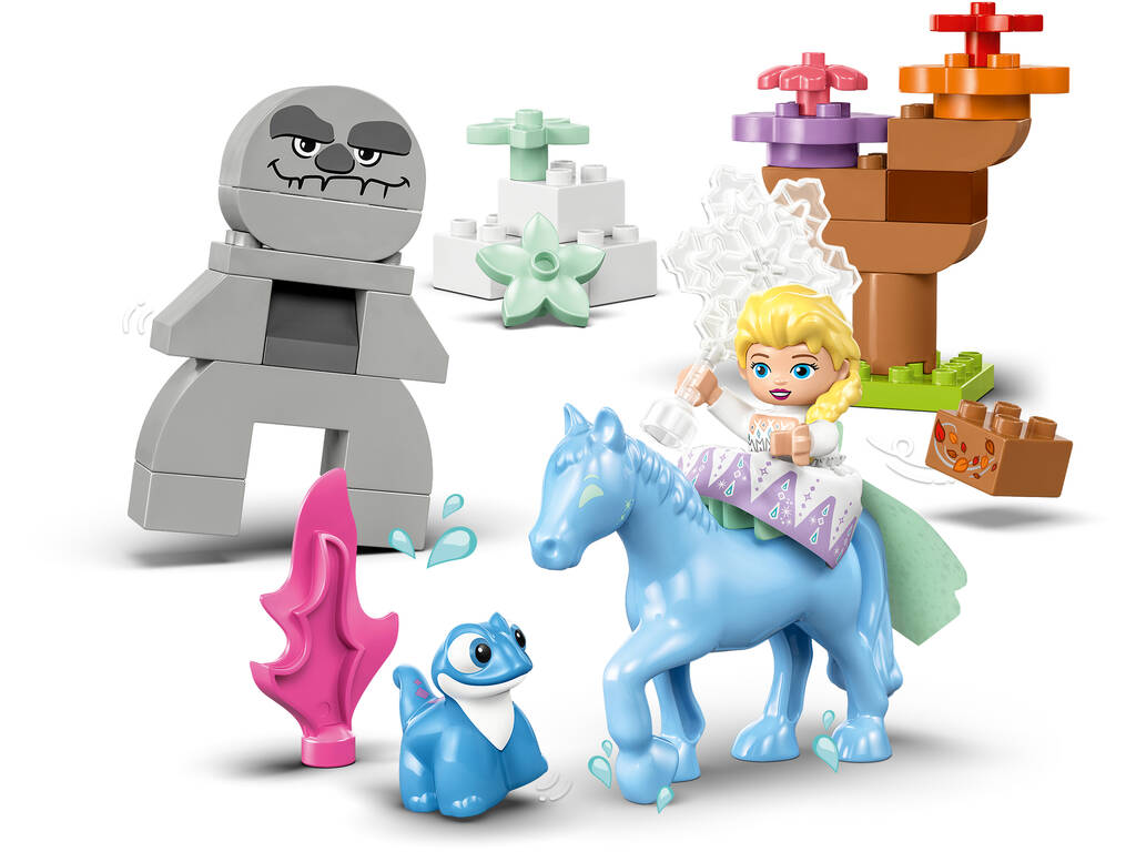 Lego Duplo Disney Frozen Elsa e Bruni nella foresta incantata 10418