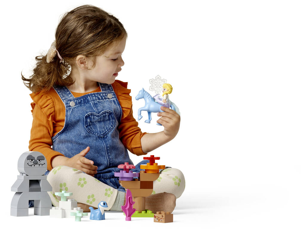 Lego Duplo Disney Frozen Elsa e Bruni nella foresta incantata 10418