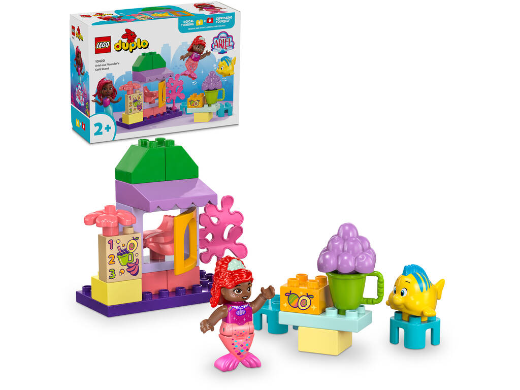 Lego Duplo Ariel Disney Junior Caffetteria di Ariel e Flunder 10420