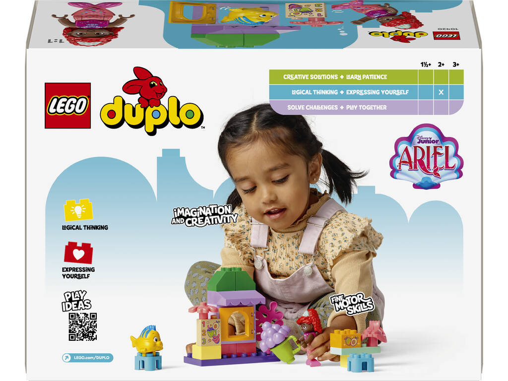 Lego Duplo Ariel Disney Junior Caffetteria di Ariel e Flunder 10420
