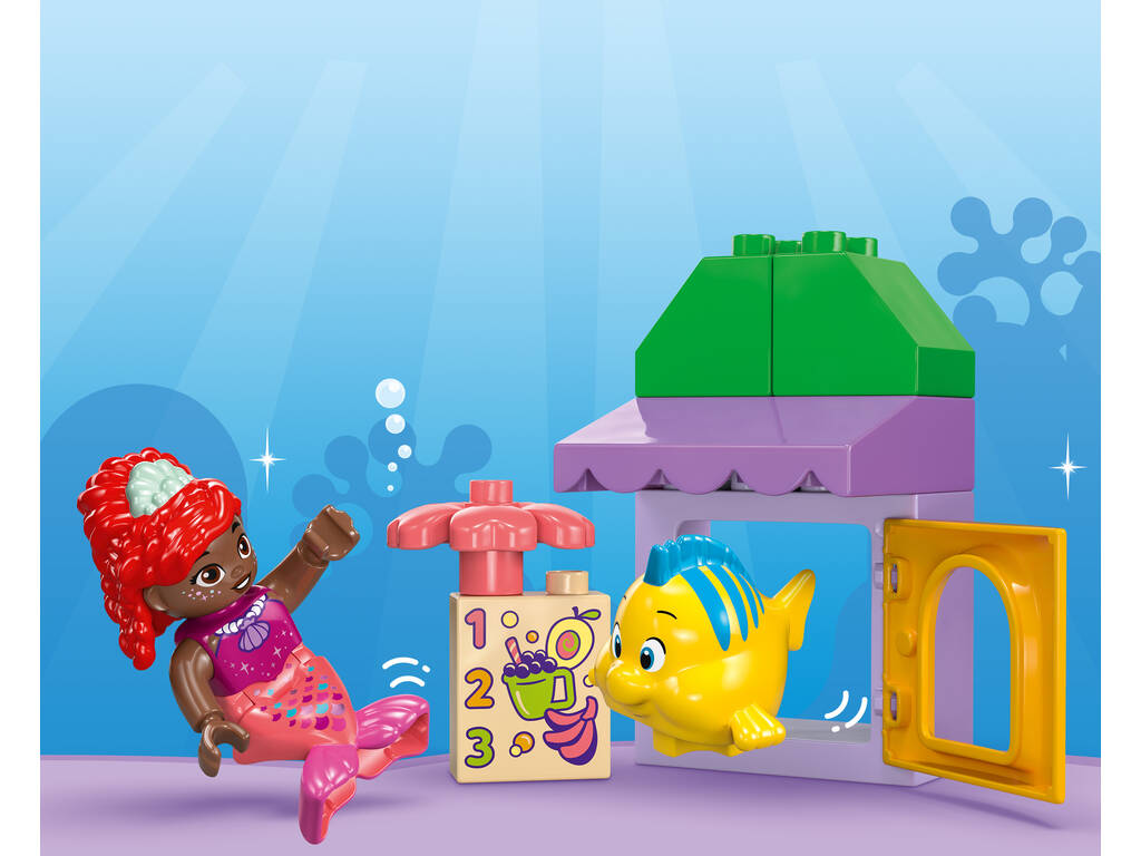 Lego Duplo Ariel Disney Junior Caffetteria di Ariel e Flunder 10420