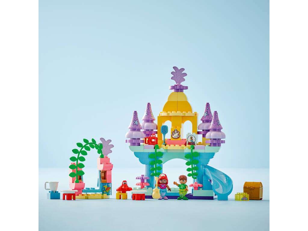 Lego Duplo Ariel Disney Junior Il magico palazzo sottomarino di Ariel 10435