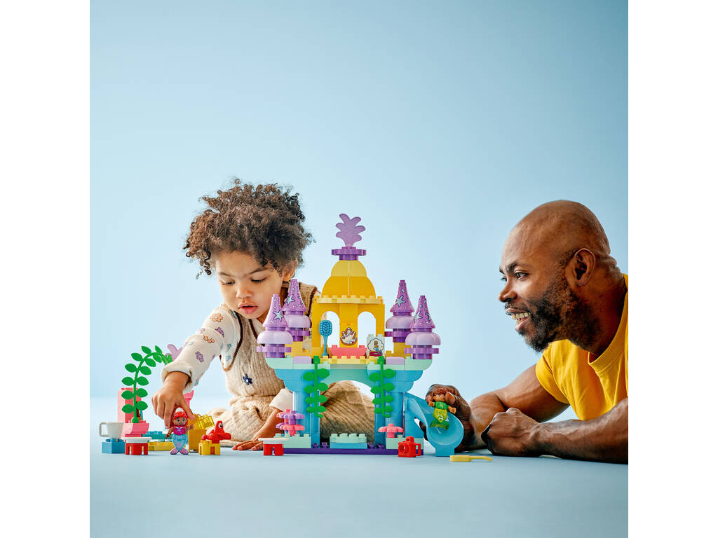 Lego Duplo Ariel Disney Junior Il magico palazzo sottomarino di Ariel 10435