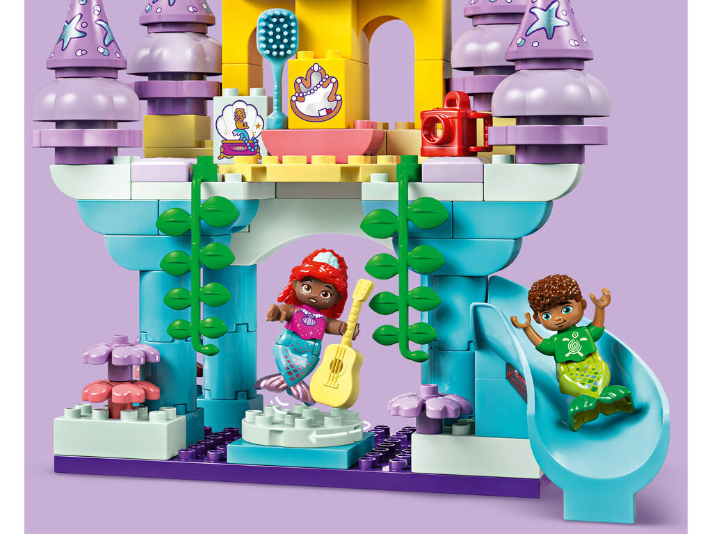 Lego Duplo Ariel Disney Junior Il magico palazzo sottomarino di Ariel 10435