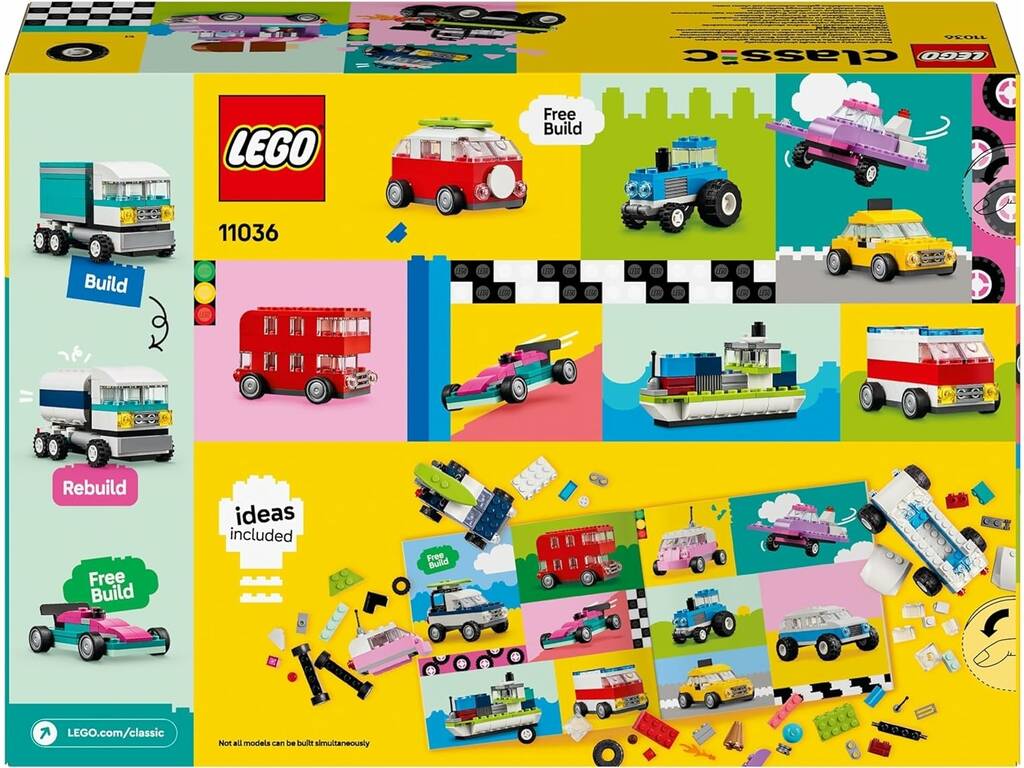 Lego Classic Creative Vehicles 11036