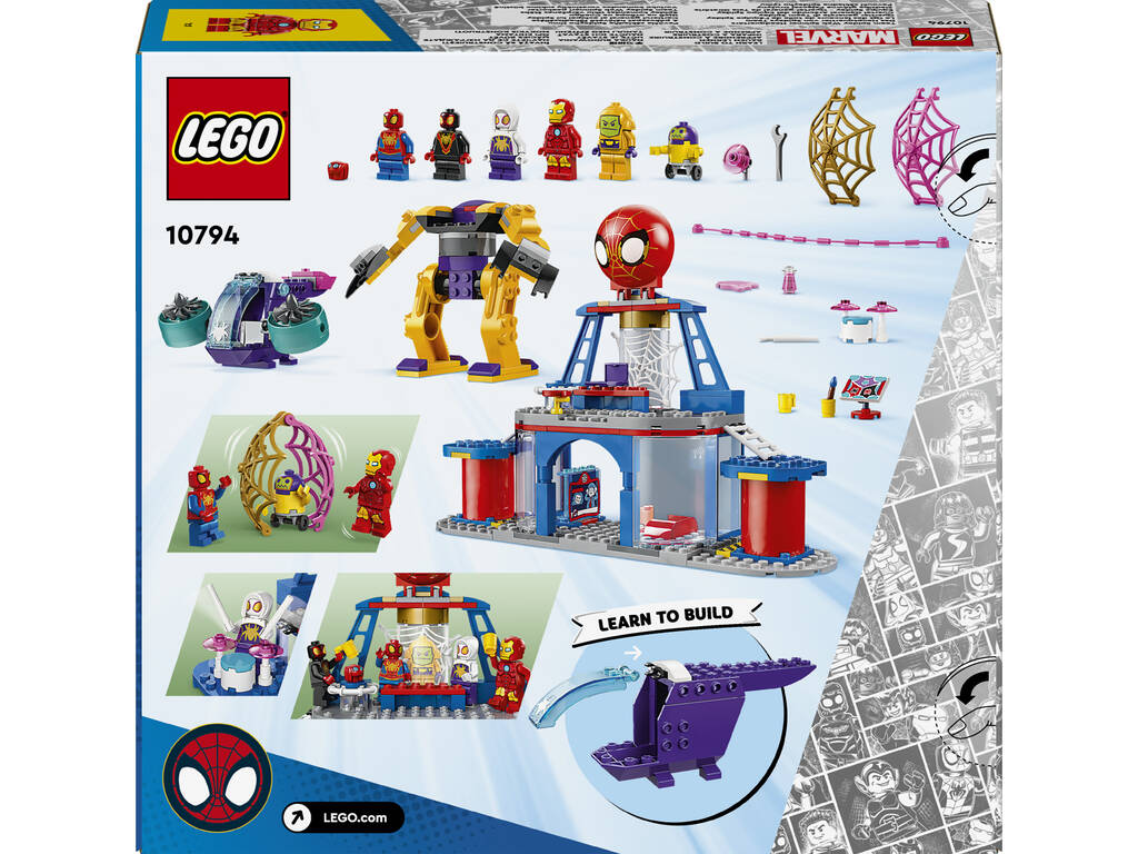 Lego Marvel Équipe Spidey Spider HQ 10794