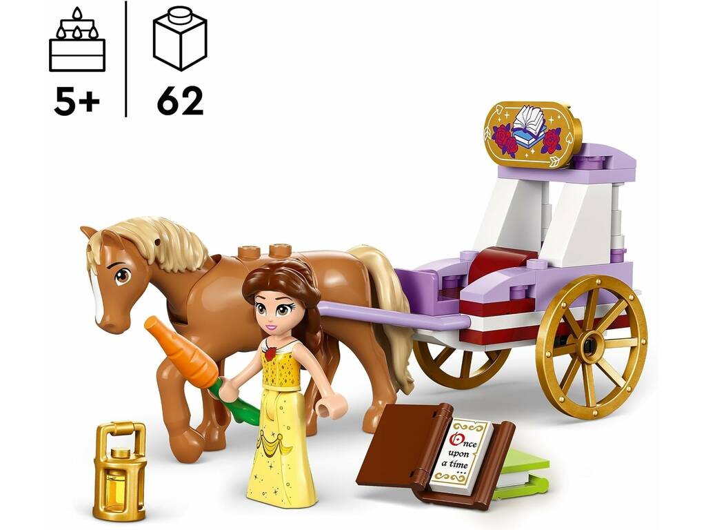 Lego Disney Princesse Belle et son pousse-pousse 43233