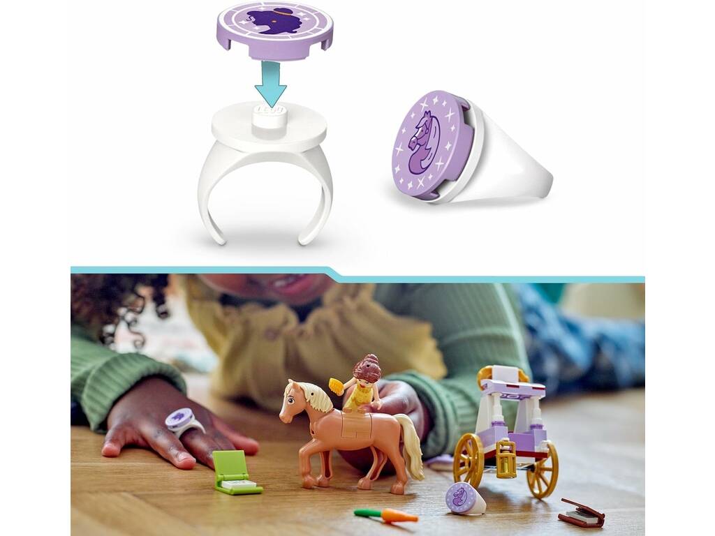 Lego Disney Princesse Belle et son pousse-pousse 43233