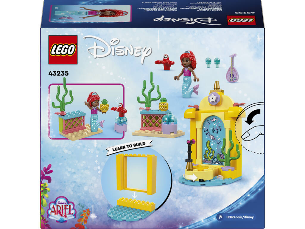 Lego Disney Junior Ariel Scenario Musicale di Ariel 43235