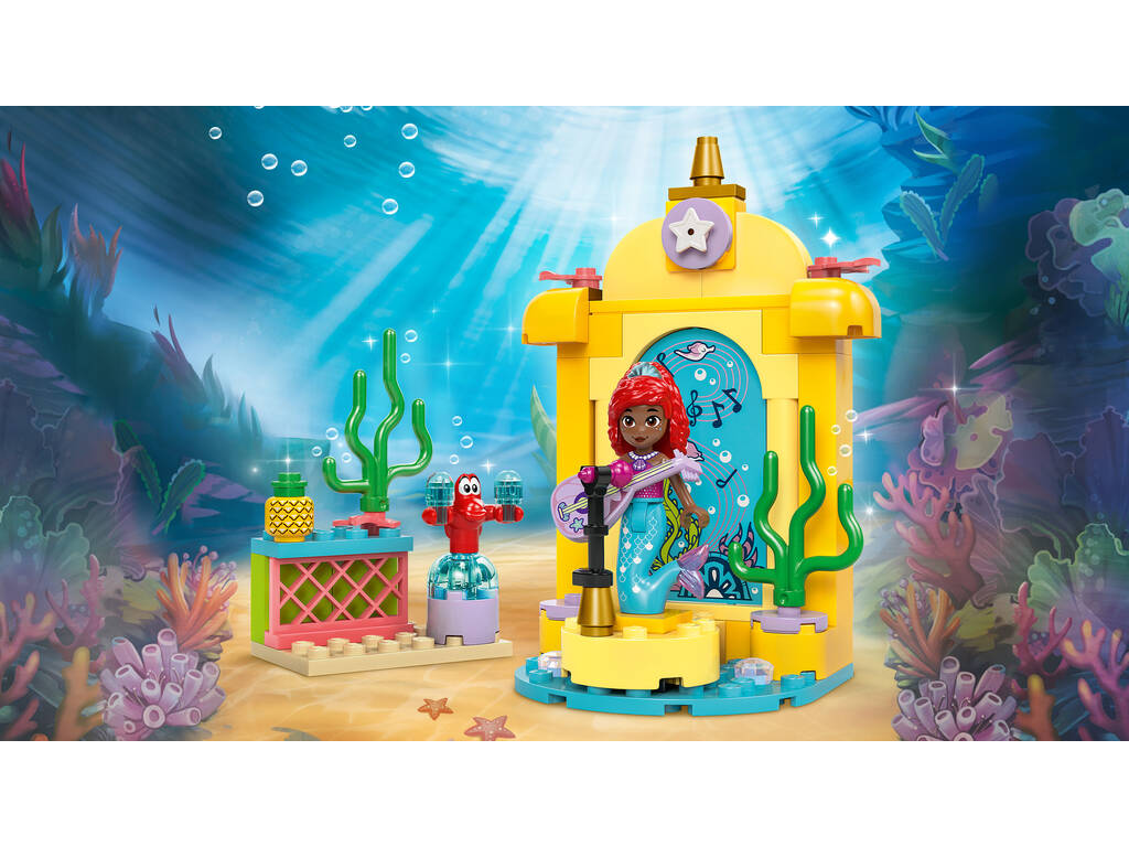 Lego Disney Junior Ariel Scenario Musicale di Ariel 43235