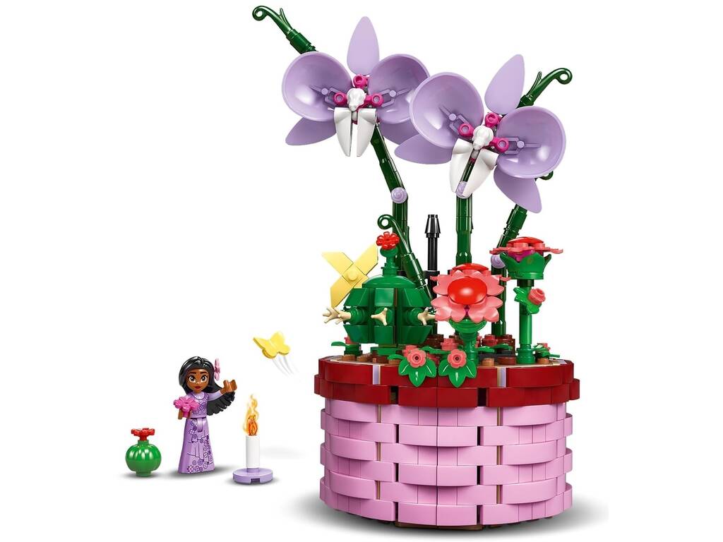 Lego Disney Charm Le pot de fleurs d'Isabela 43237