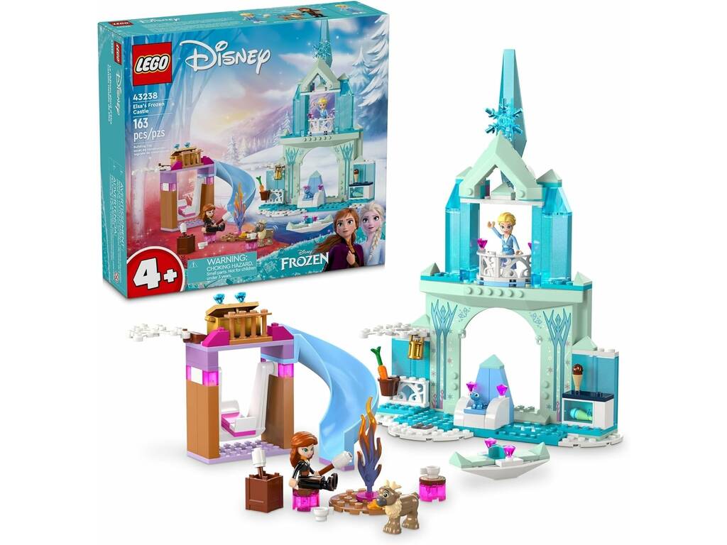 Lego Disney Frozen Le château de glace d'Elsa 43238