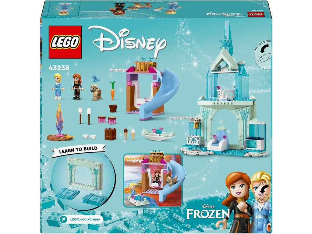 Lego Disney Frozen Le château de glace d'Elsa 43238
