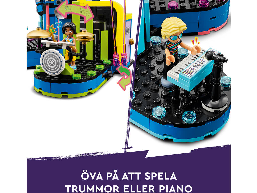 Lego Friends Espectáculo de Talentos Musicales de Heartlake City 42616