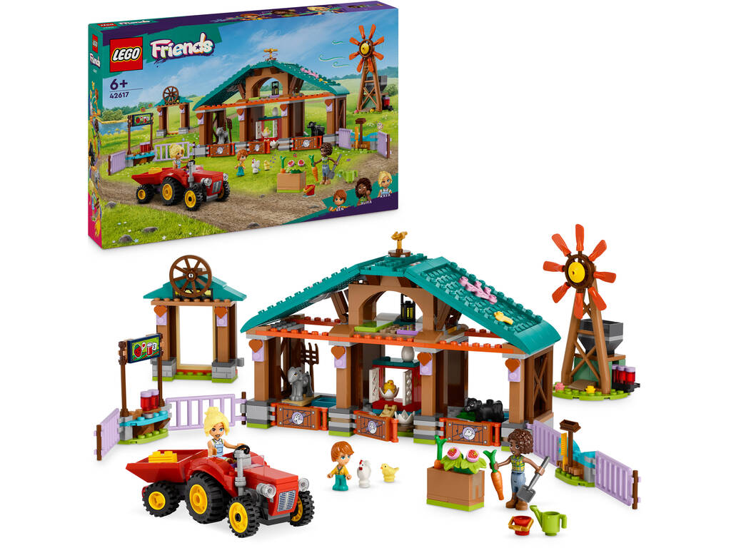 Lego Friends Rifugio per animali da fattoria 42617