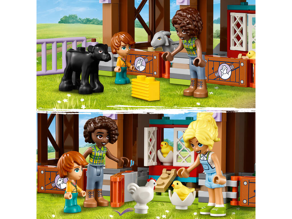 Lego Friends Rifugio per animali da fattoria 42617