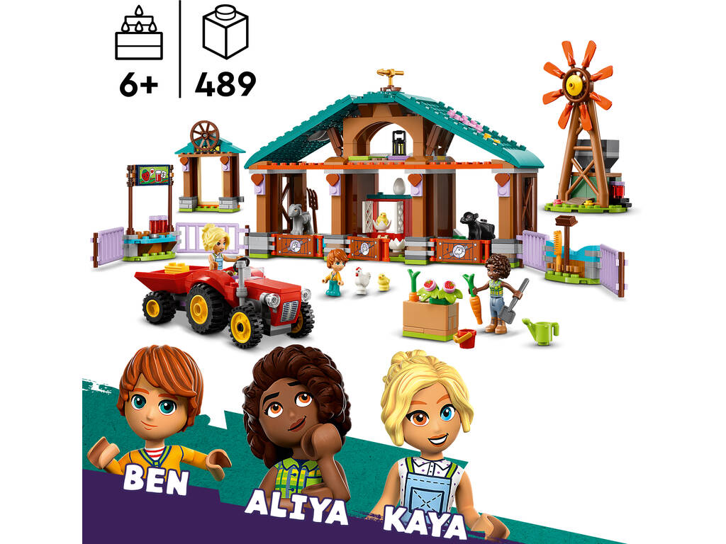 Lego Friends Rifugio per animali da fattoria 42617