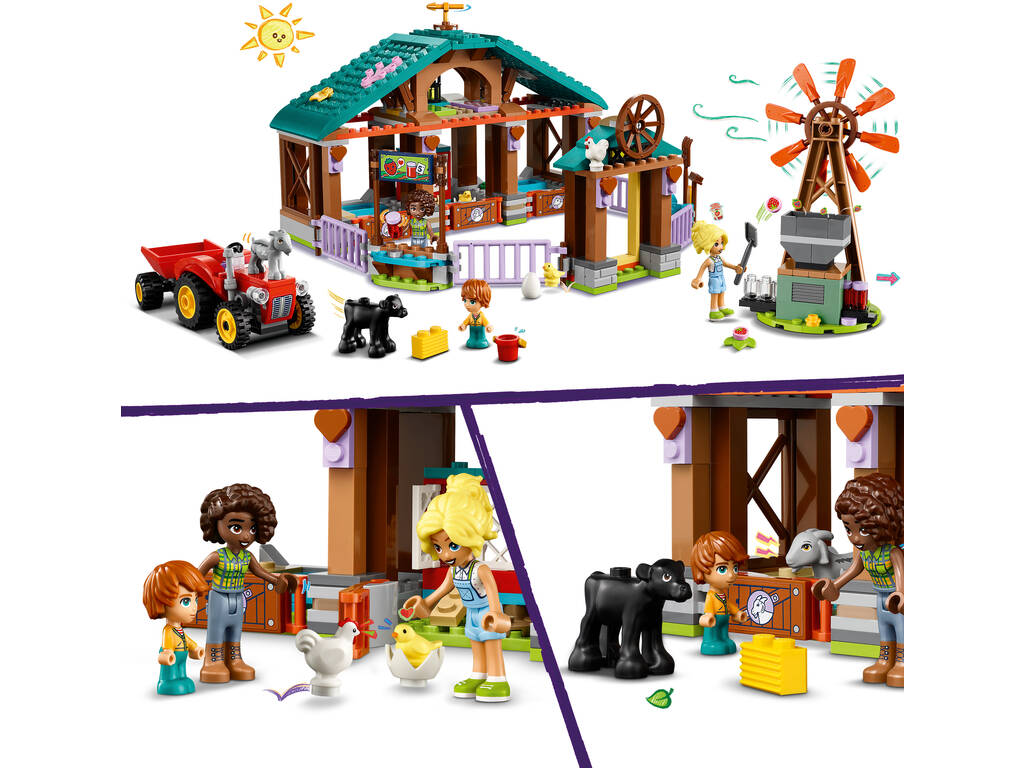 Lego Friends Rifugio per animali da fattoria 42617