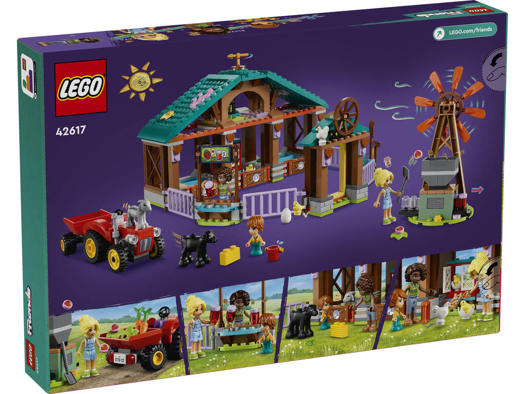 Lego Friends Rifugio per animali da fattoria 42617