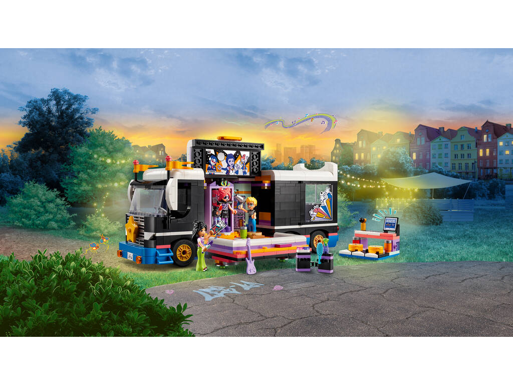 Lego Friends Big Musical Tour Bus 42619