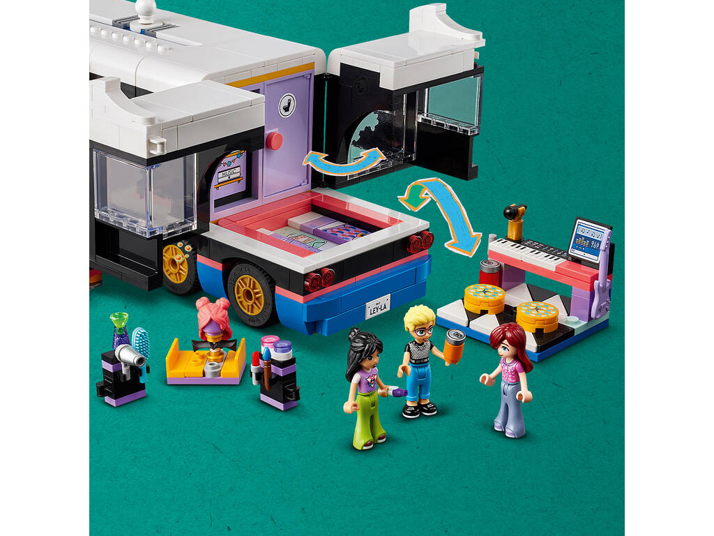 Lego Friends Big Musical Tour Bus 42619