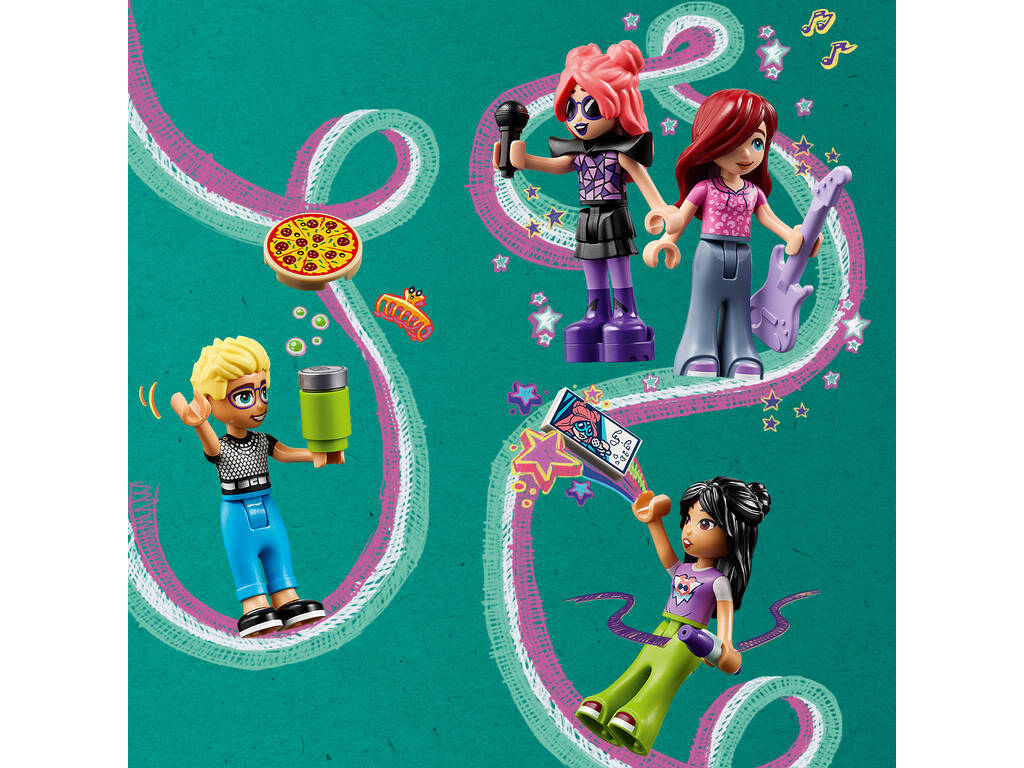Lego Friends Big Musical Tour Bus 42619