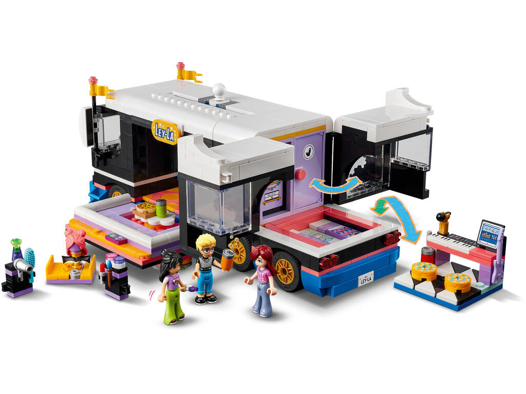 Lego Friends Big Musical Tour Bus 42619