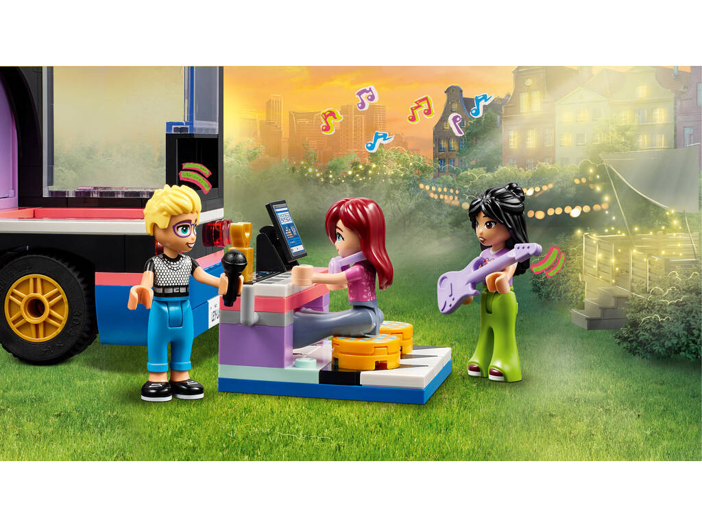 Lego Friends Big Musical Tour Bus 42619